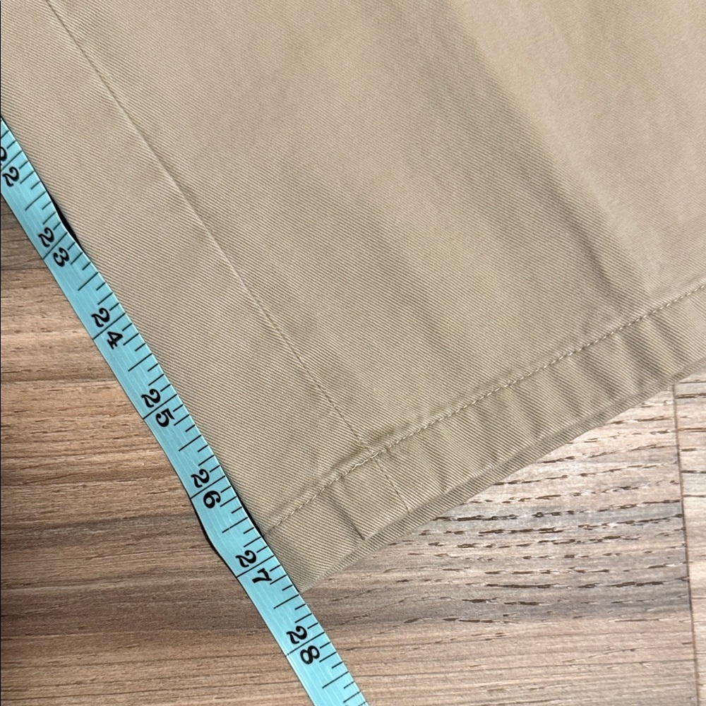 Polo Ralph Lauren Classic Fit Chino Pants Men's 34x28 Khaki Tan Cotton Twill - Picture 6 of 8